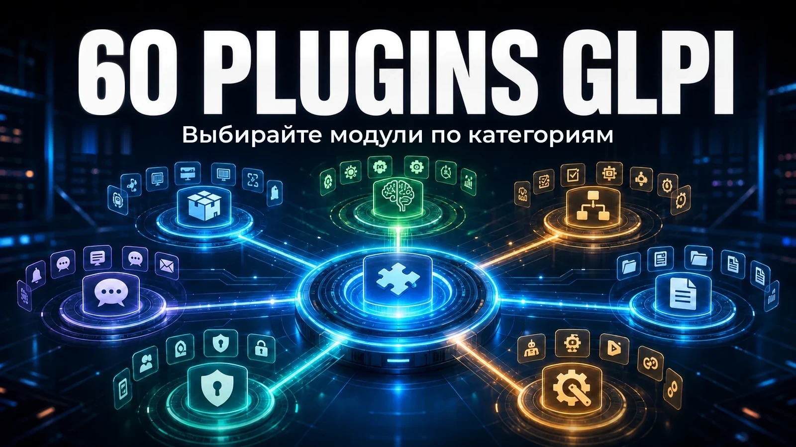Плагины GLPI: 60 лучших плагинов и модулей для GLPI в 2026 году