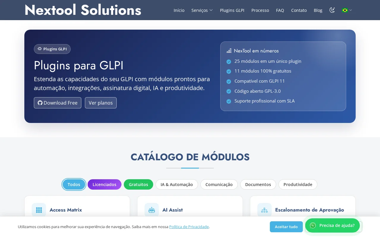 50 Plugins e Módulos para GLPI: Guia Completo 2026