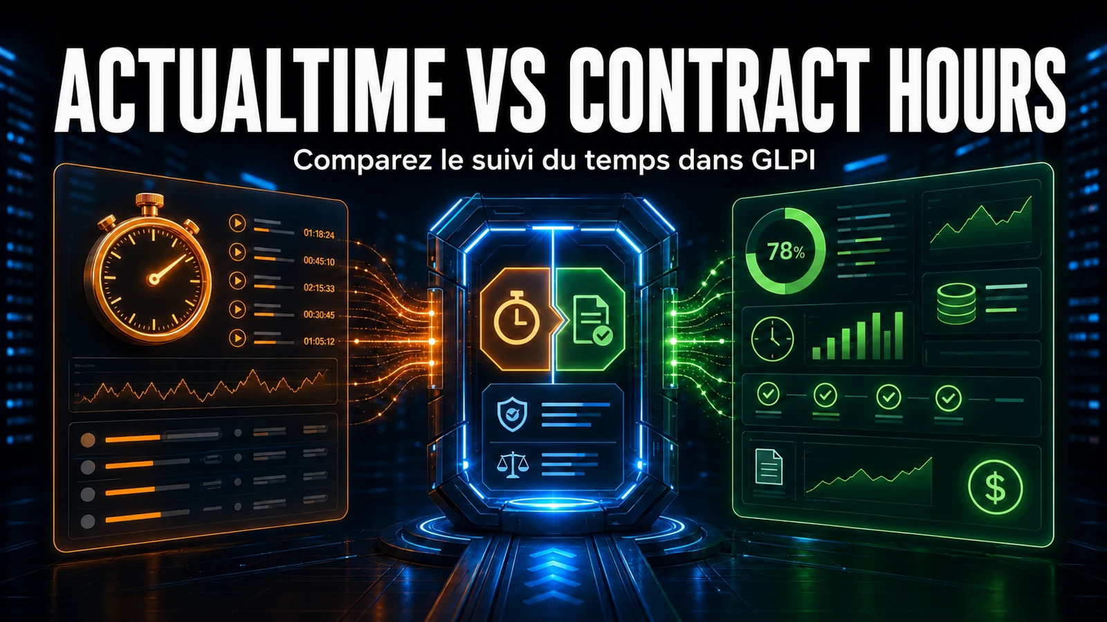 ActualTime vs Contract Hours : Suivi du Temps dans GLPI