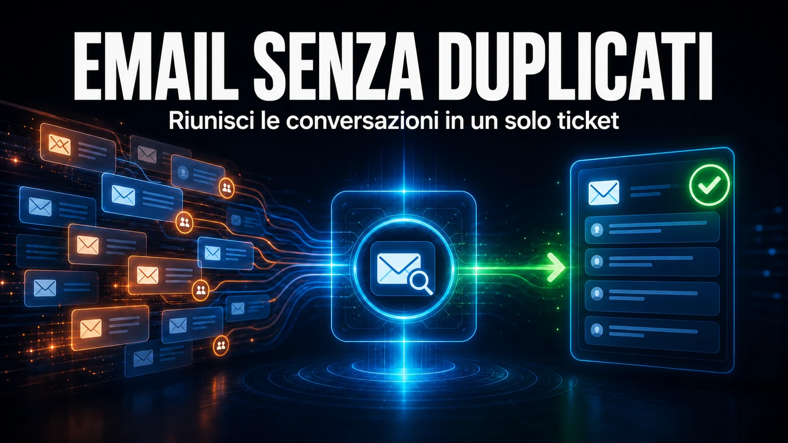 Come evitare i ticket duplicati e analizzare le e-mail in GLPI
