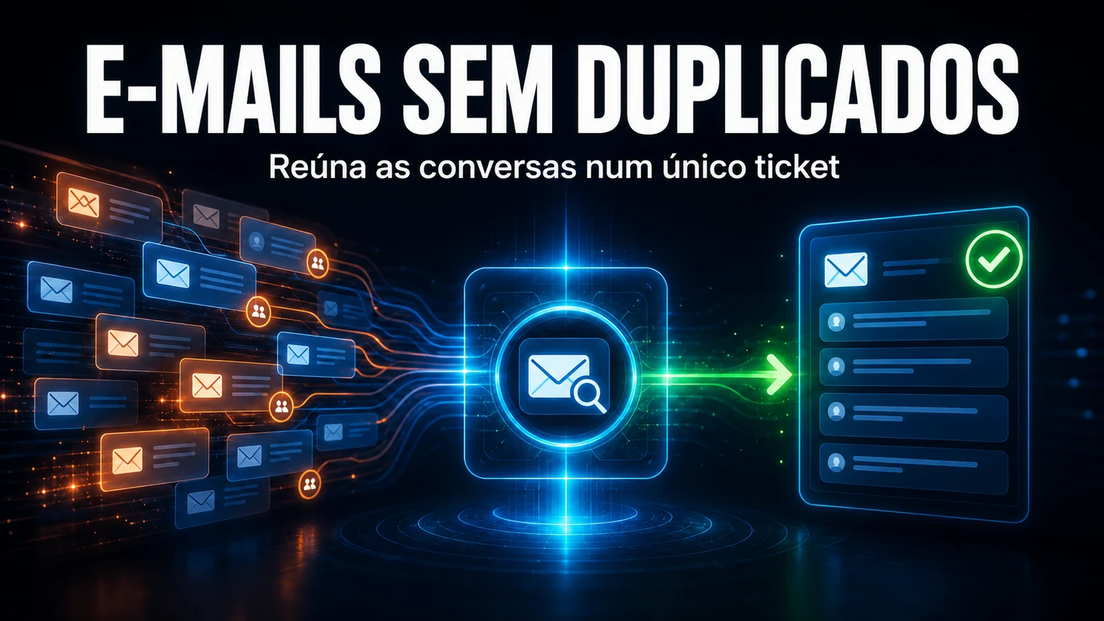 Como evitar tickets duplicados e analisar e-mails no GLPI