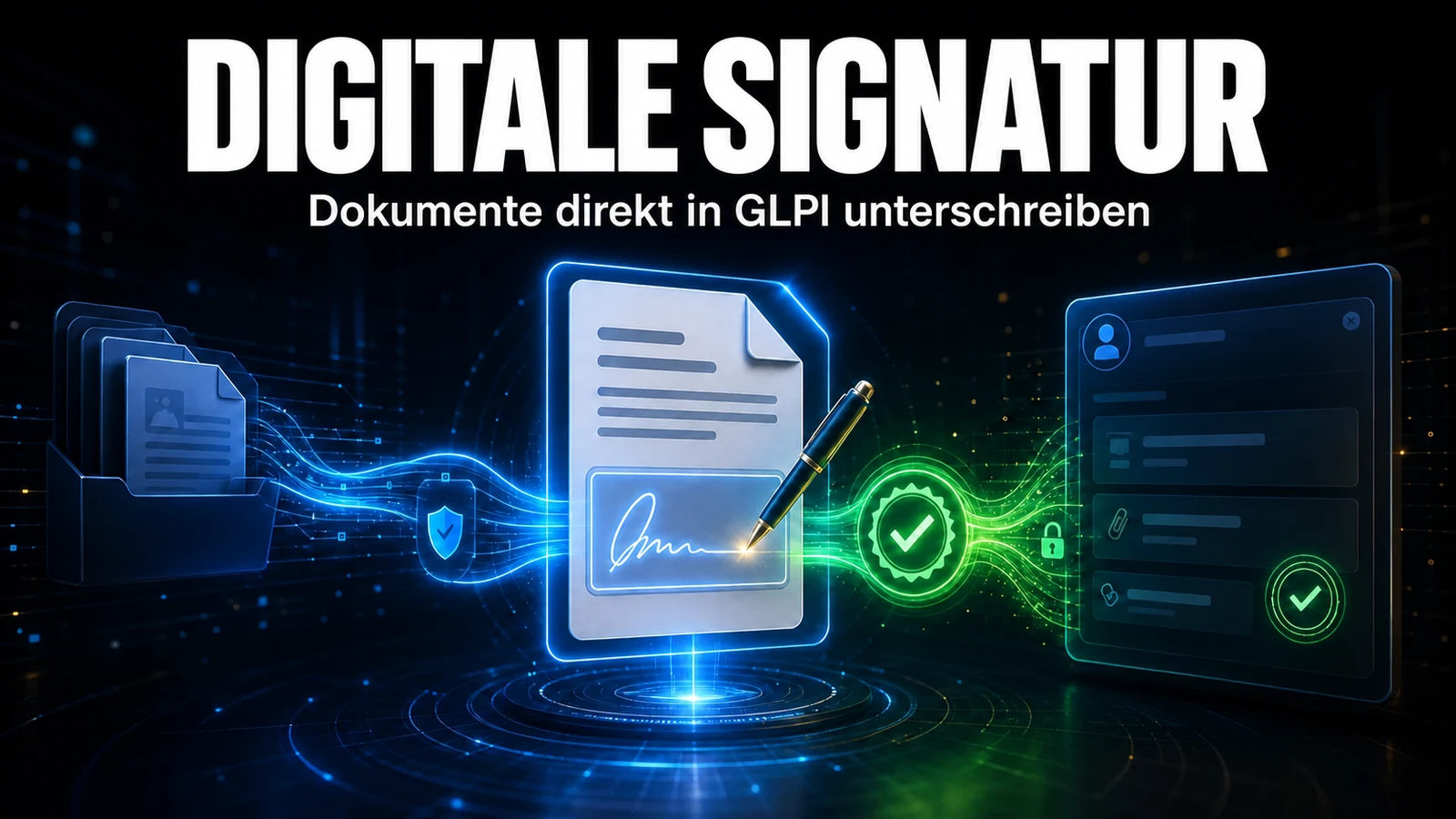 Digitale Signatur von Dokumenten in GLPI mit Autentique