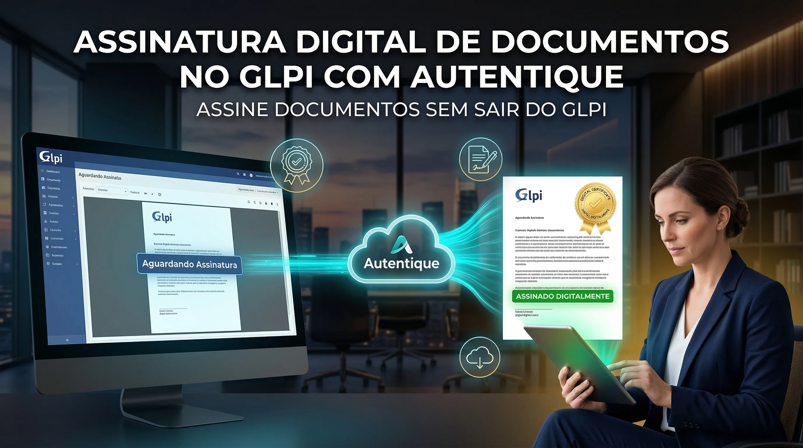 Firma digital de documentos en GLPI con Autentique