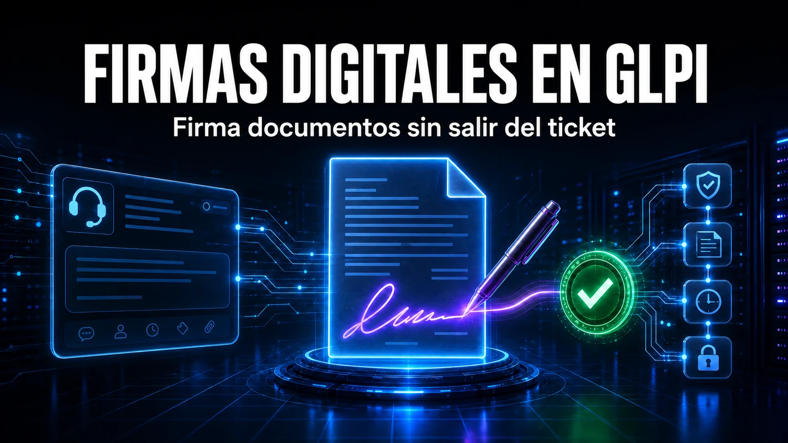 Firma electr&oacute;nica de documentos en GLPI con DocuSeal