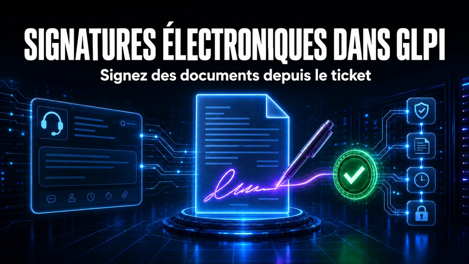 Signature &eacute;lectronique de documents dans GLPI avec DocuSeal