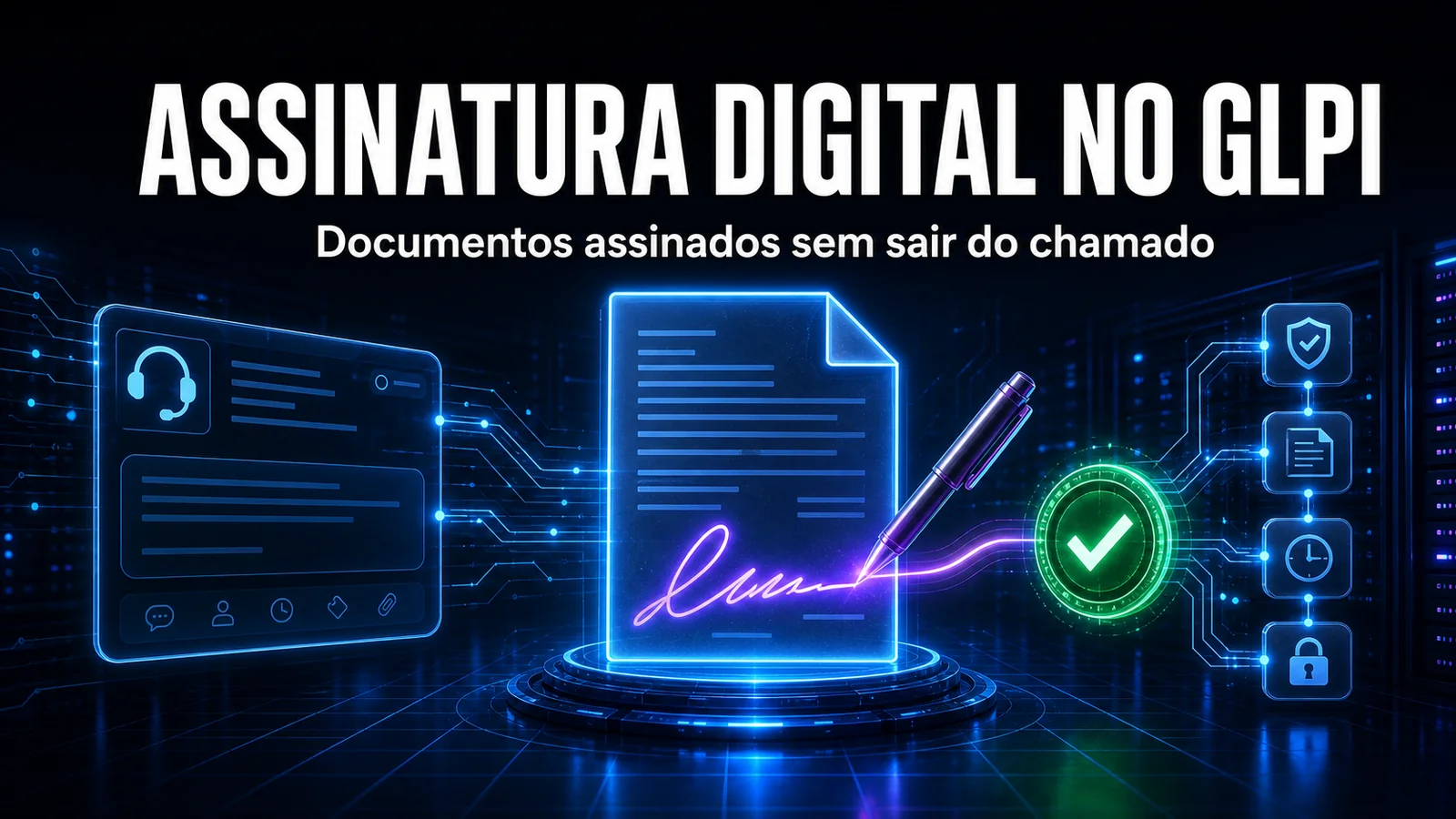 Assinatura eletrônica de documentos no GLPI com DocuSeal