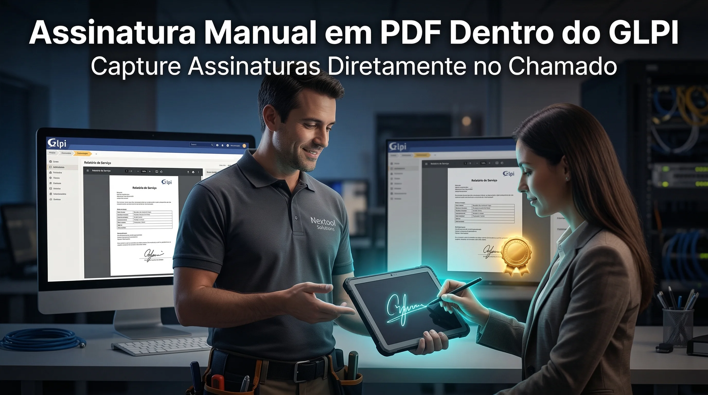 Firma manuale in PDF all'interno di GLPI