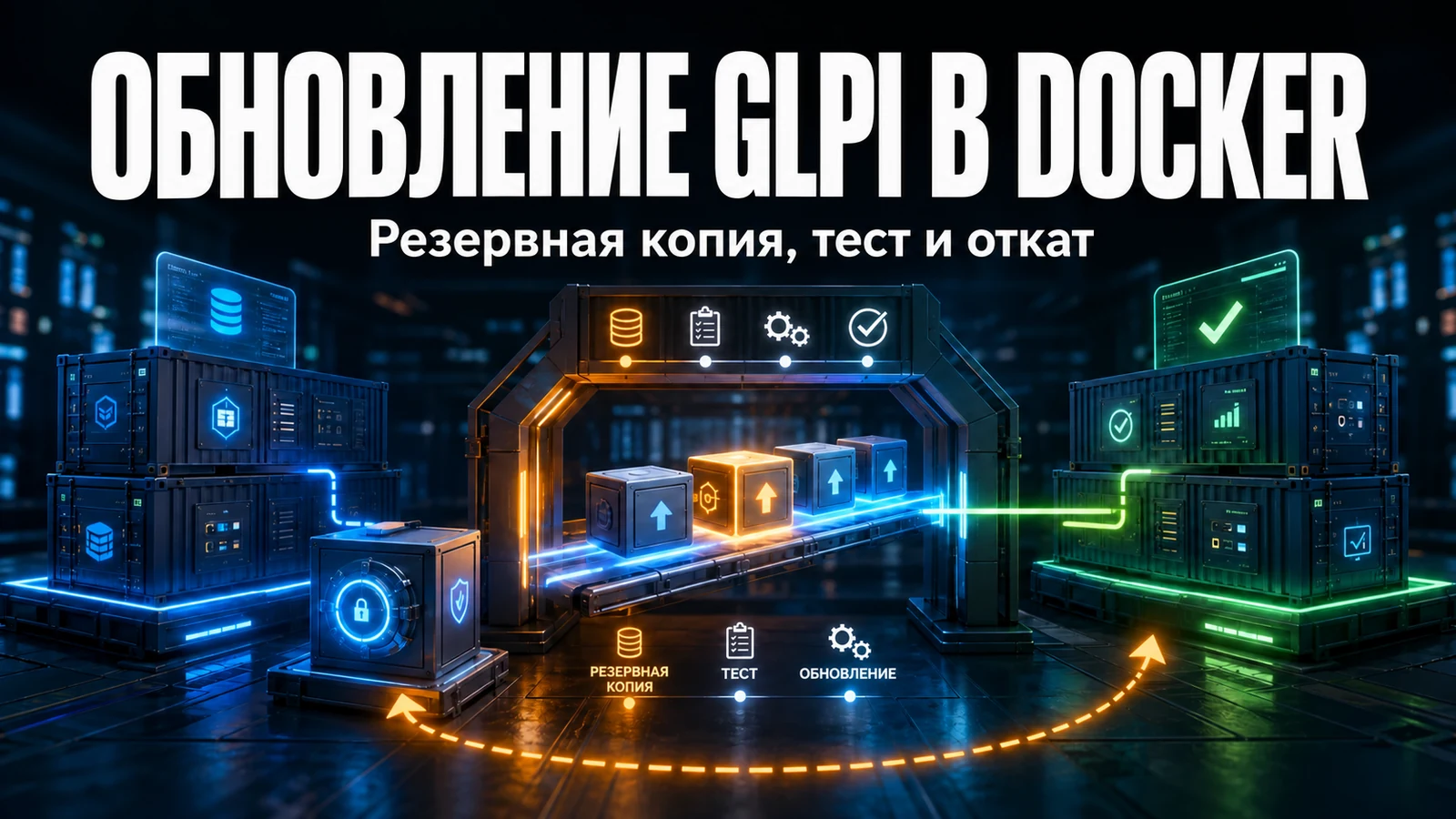 Как обновить GLPI в Docker между версиями