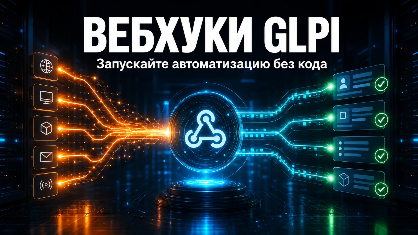 Движок автоматизаций с вебхуками для GLPI