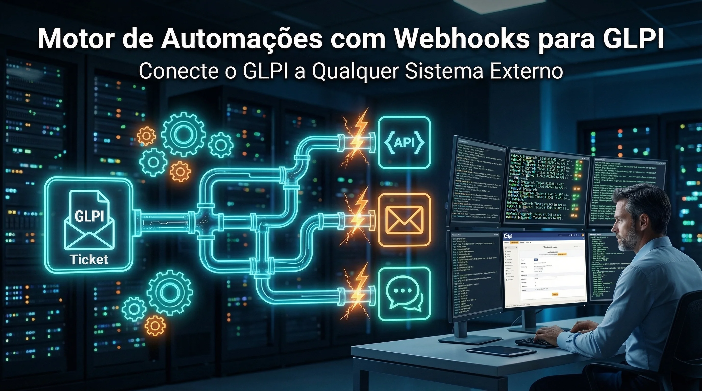 Motor de automatizaciones con webhooks para GLPI