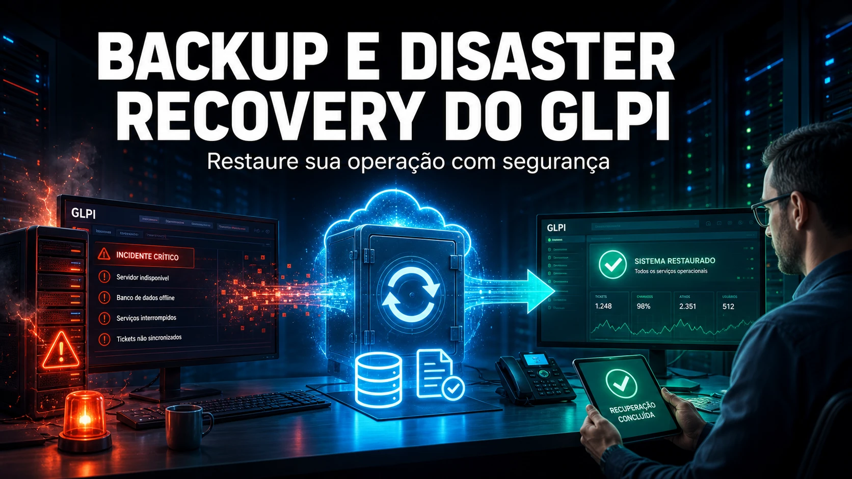 GLPI Backup and Disaster Recovery: The Definitive Guide