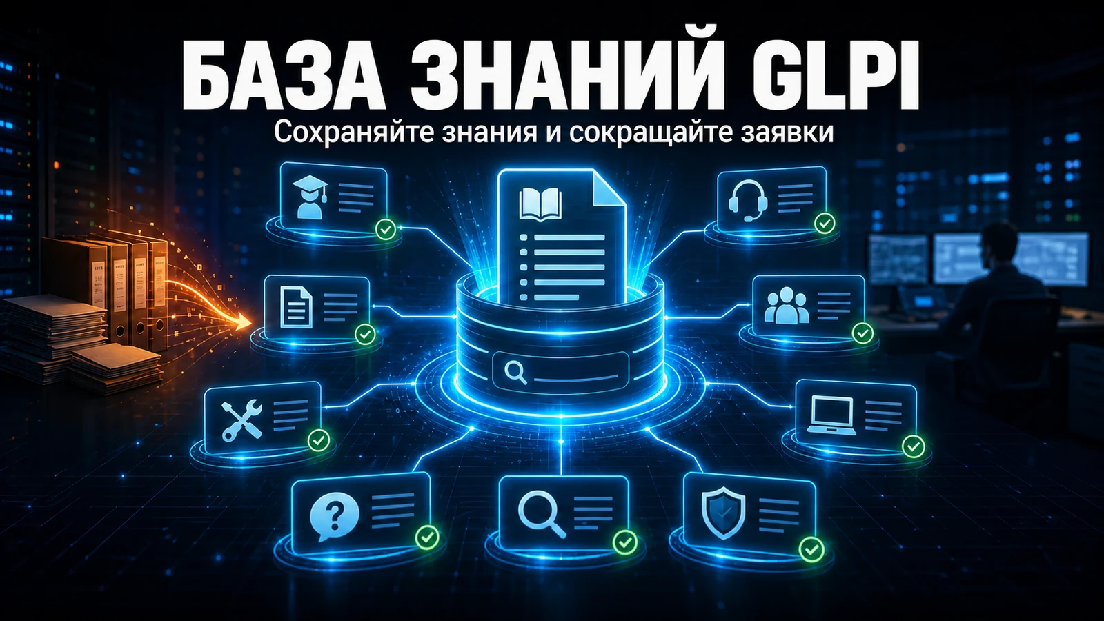 База знаний в GLPI: как создать её и вовлечь команду