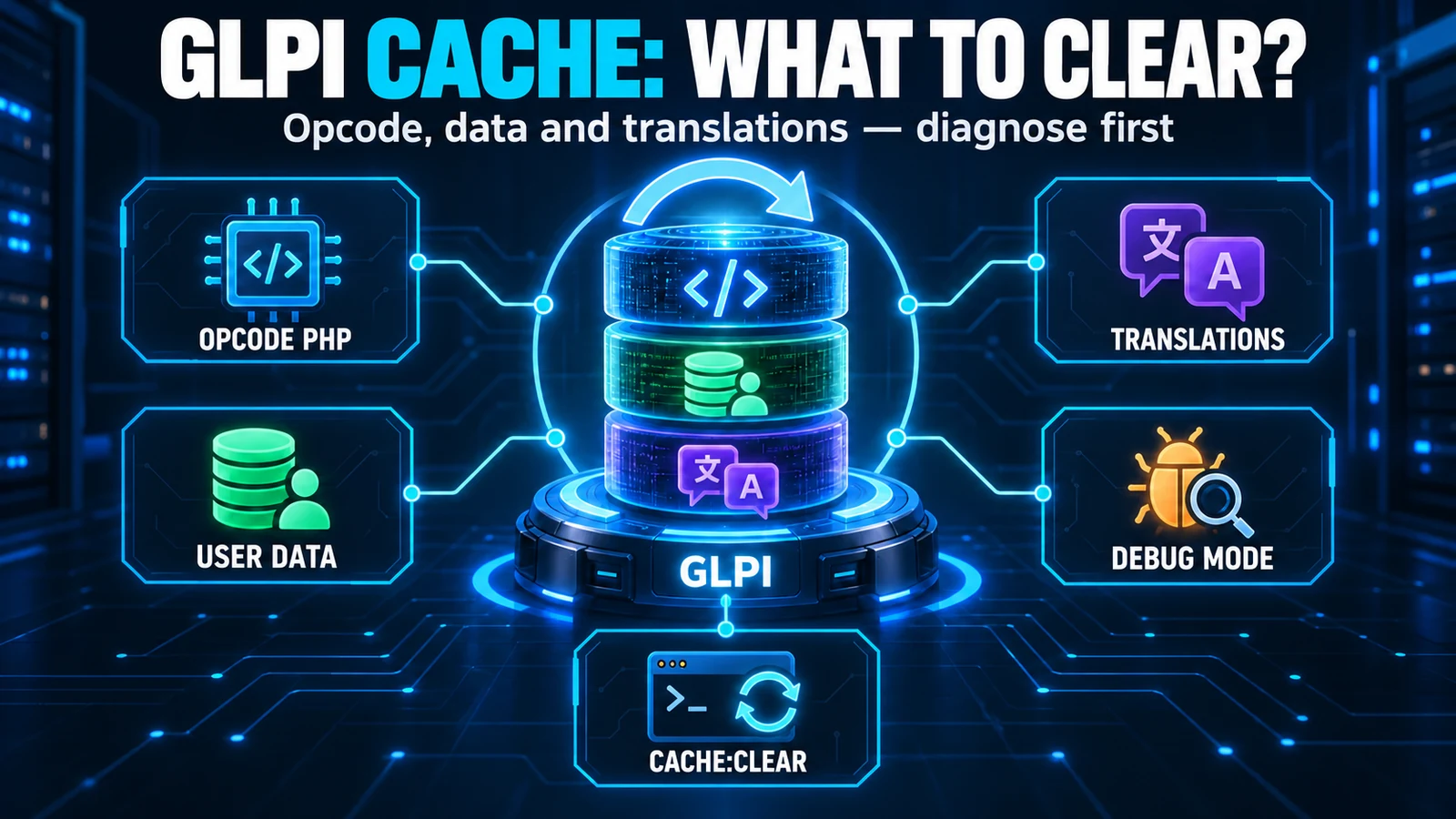 GLPI cache: why your change does not show up on screen
