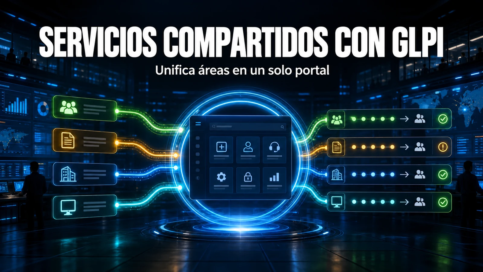 Centro de Servicios Compartidos (CSC) con GLPI