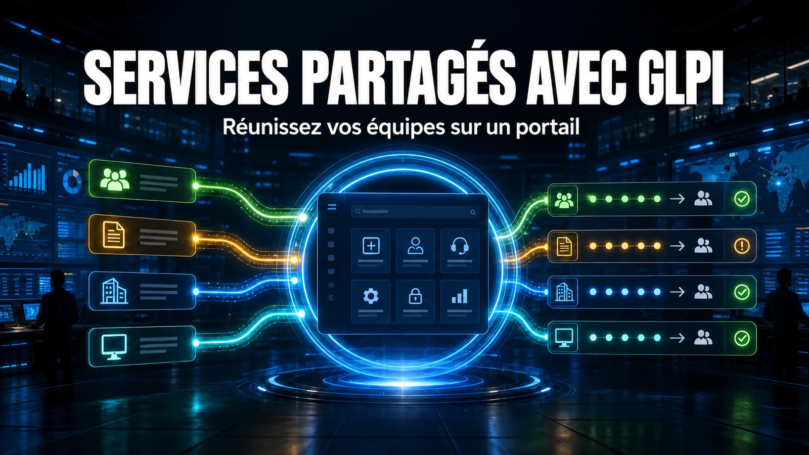 Centre de Services Partagés (CSP) avec GLPI
