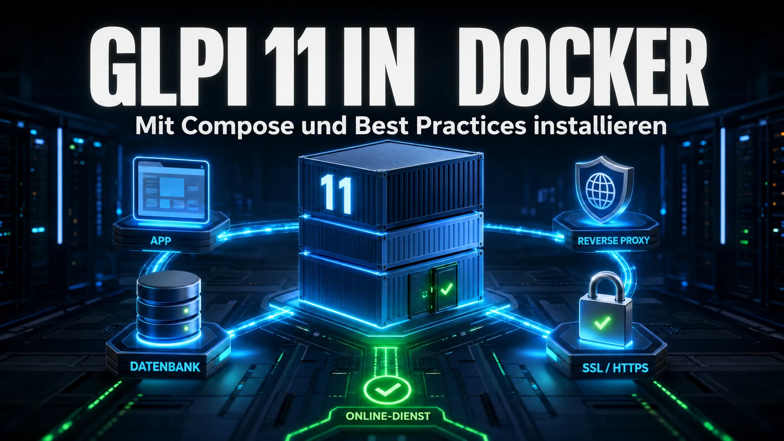 GLPI 11 mit Docker installieren: der umfassende Leitfaden