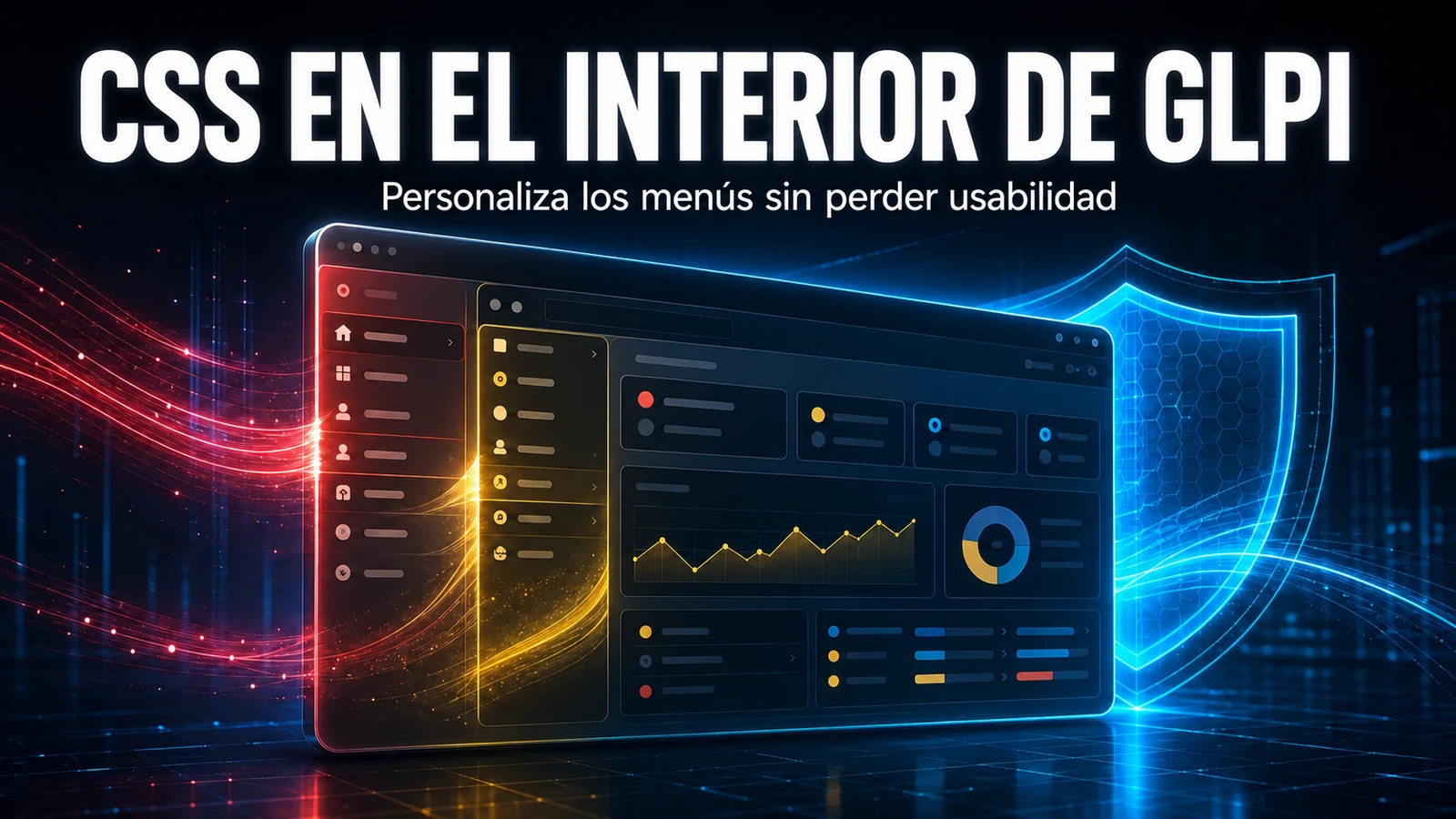 Cómo personalizar el interior de GLPI con CSS por entidad