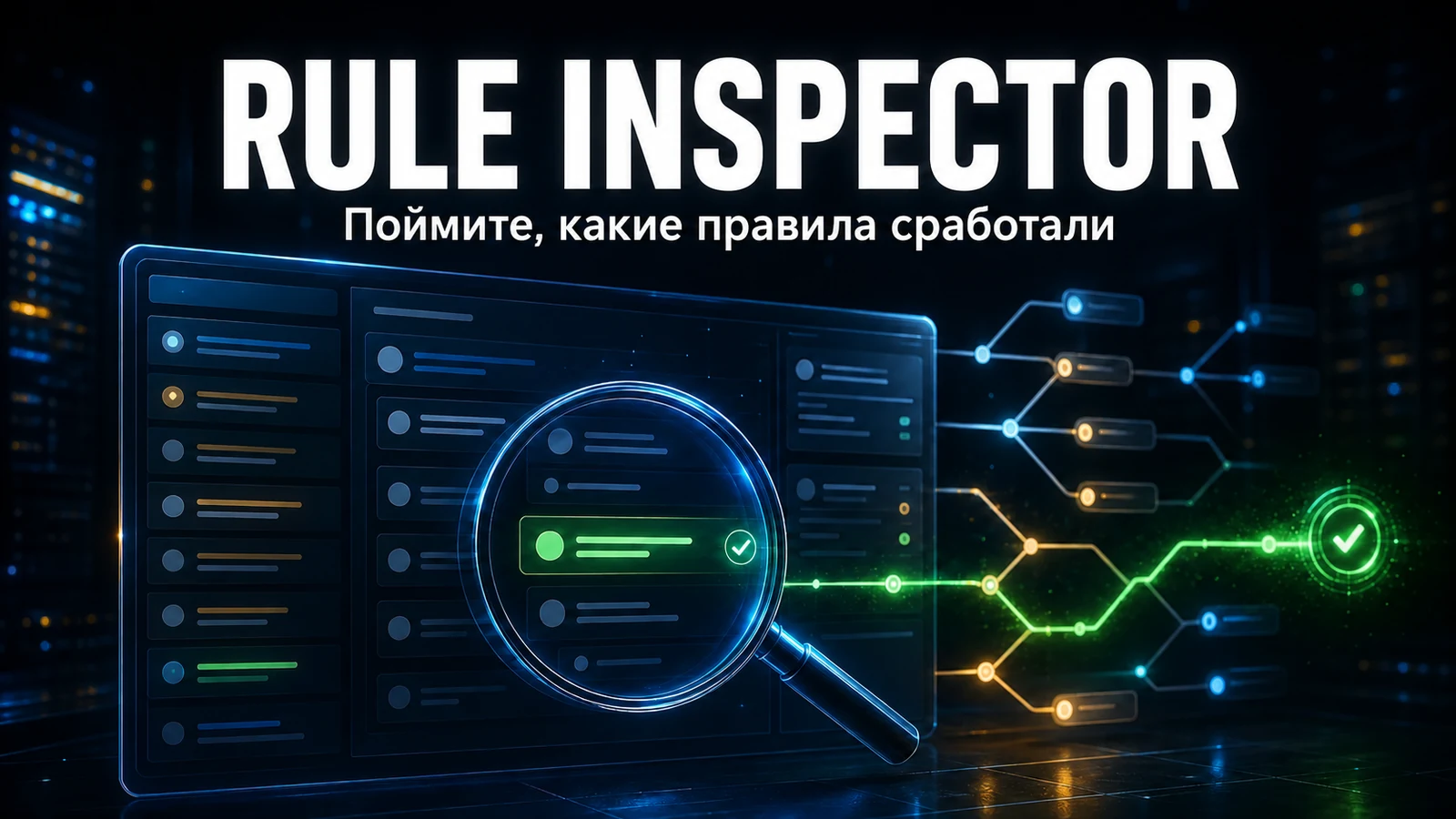 Диагностика правил, применённых к заявкам в GLPI