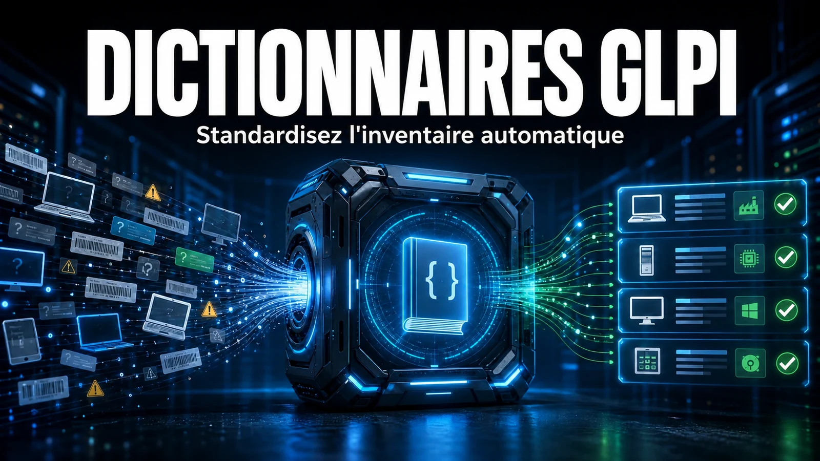 Dictionnaires GLPI : comment standardiser l'inventaire automatique