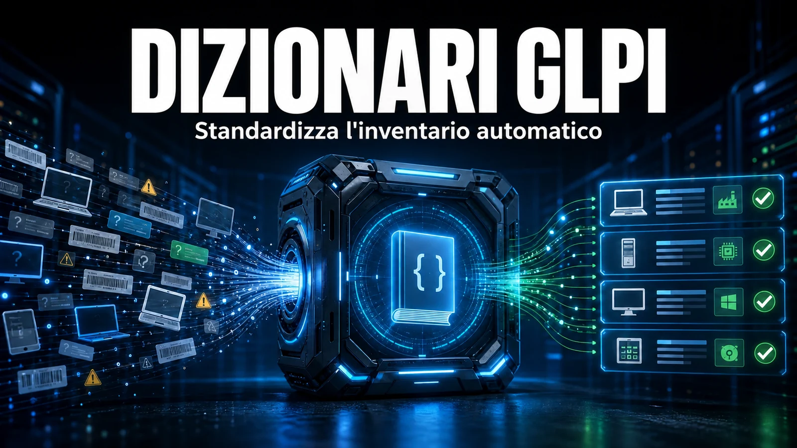 Dizionari GLPI: come standardizzare l'inventario automatico