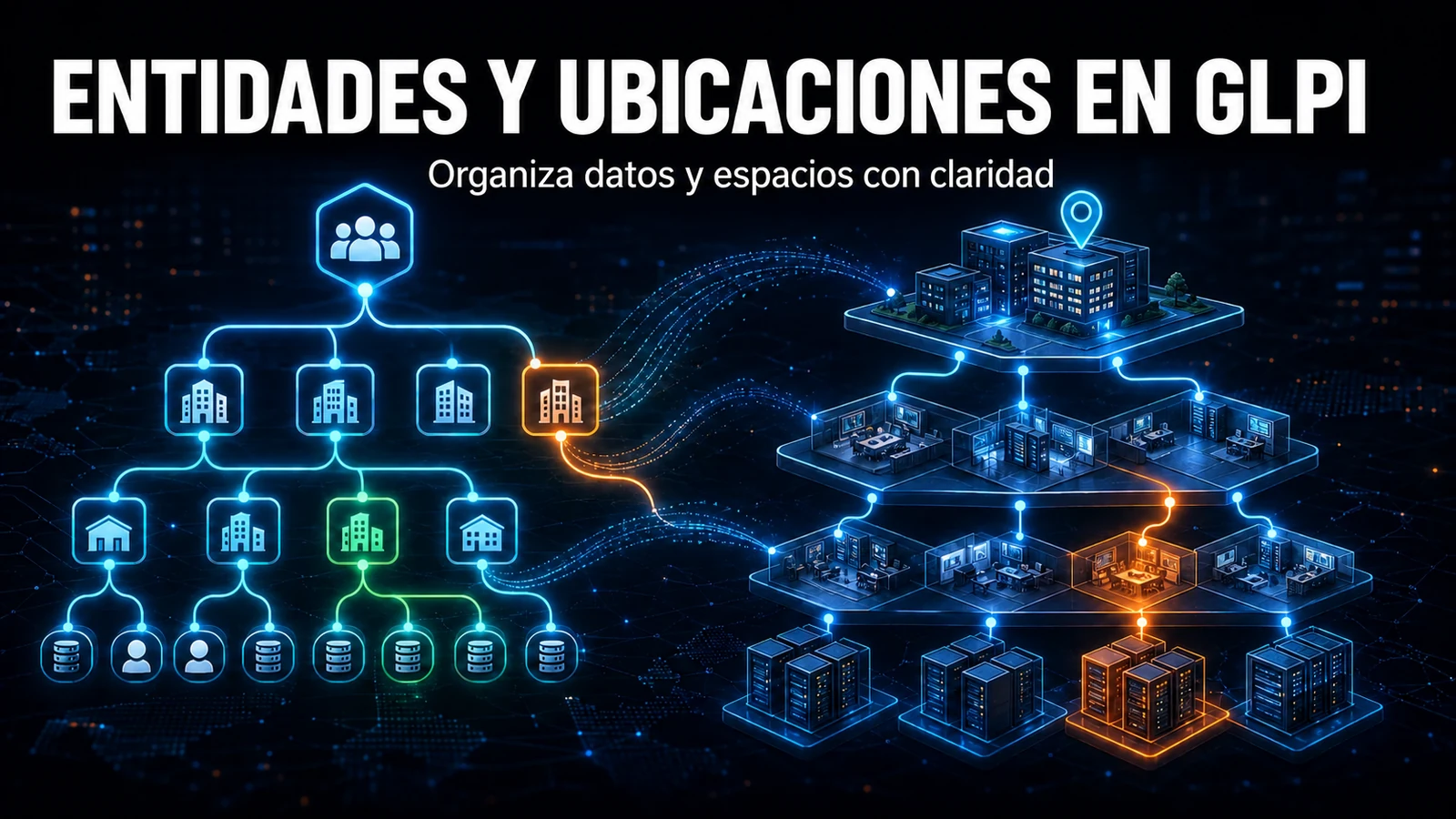 Entidades y Ubicaciones en GLPI: Guía Completa