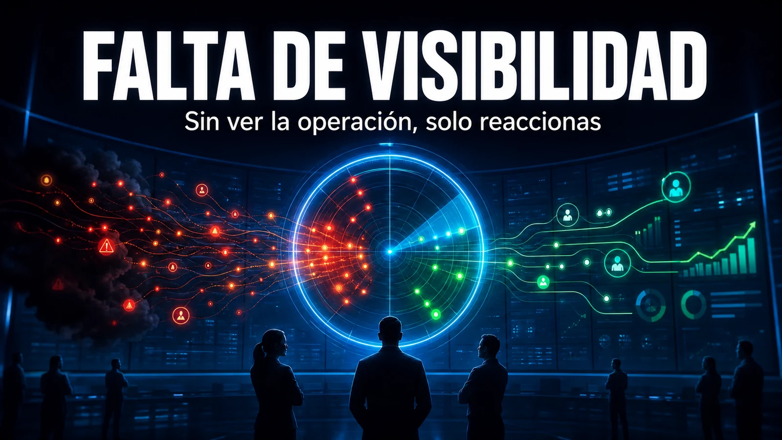 El mayor problema de tu operación no es el SLA - es la falta de visibilidad