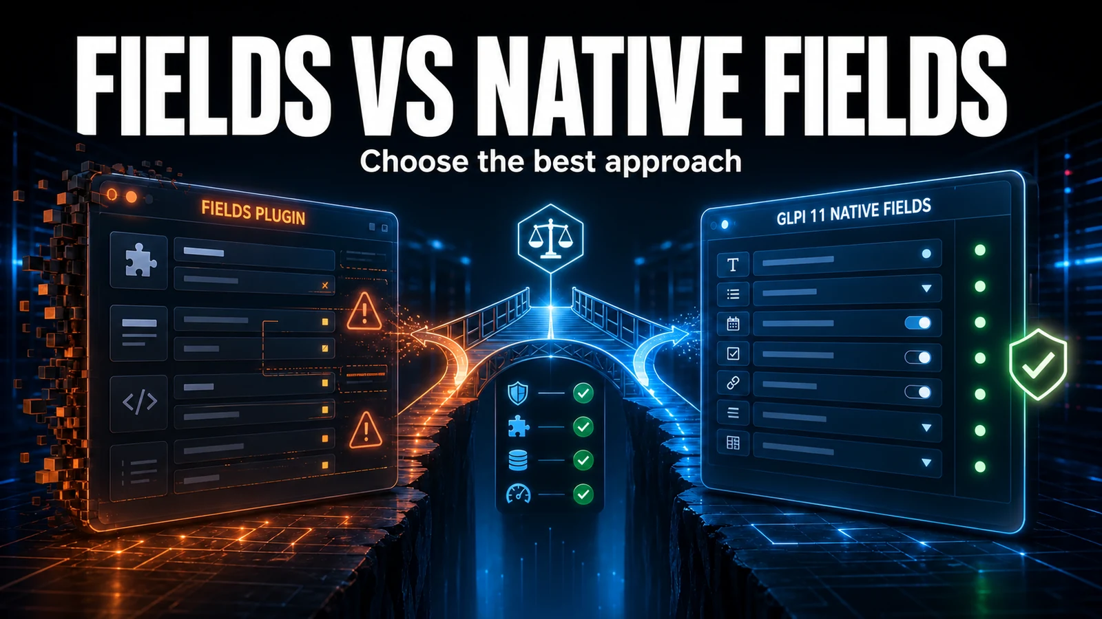 Fields Plugin vs Native Custom Fields in GLPI 11