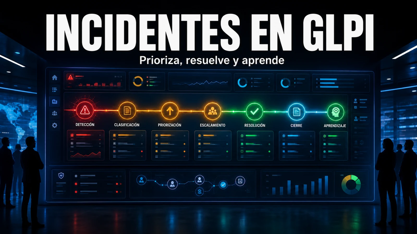 Gestión de incidentes con GLPI: teoría ITIL y práctica