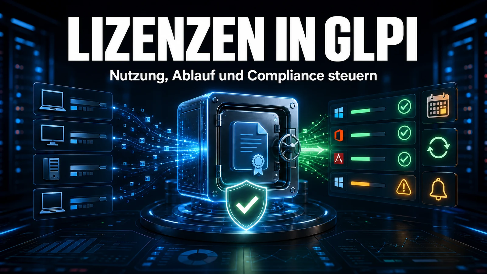 Verwaltung von Softwarelizenzen in GLPI