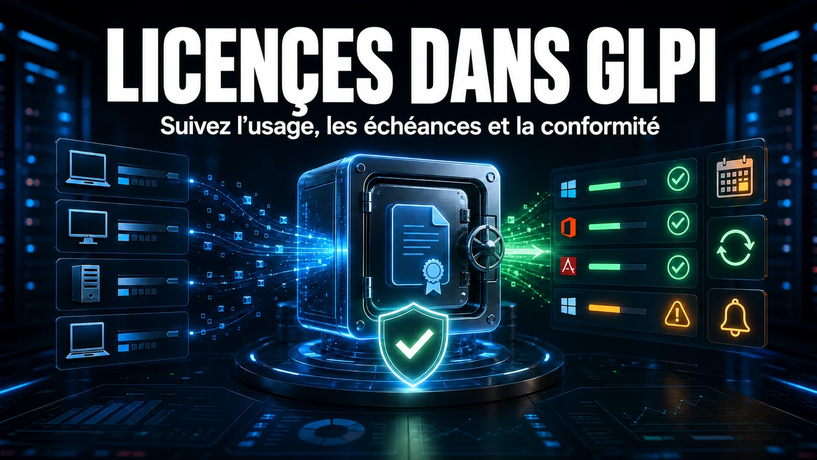 Gestion des licences logicielles dans GLPI