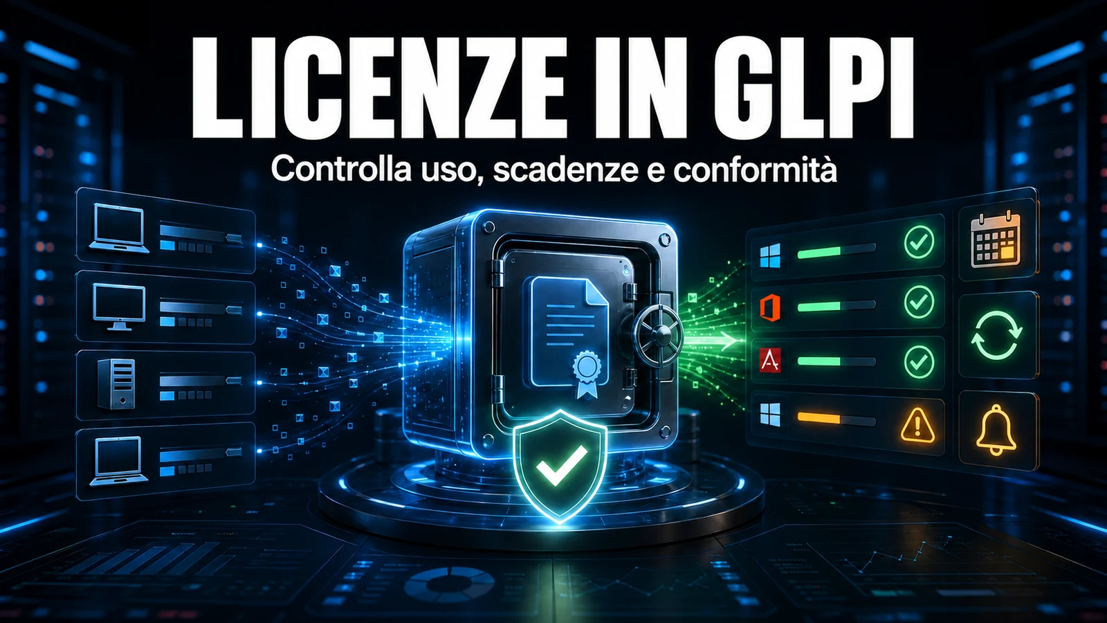 Gestione delle licenze software in GLPI