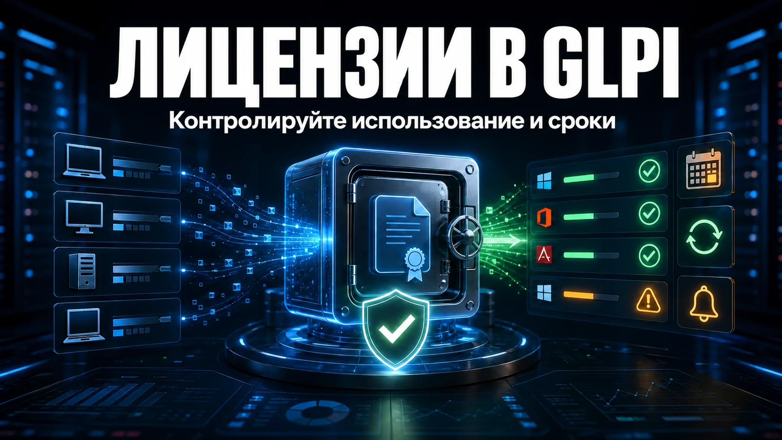 Управление лицензиями ПО в GLPI