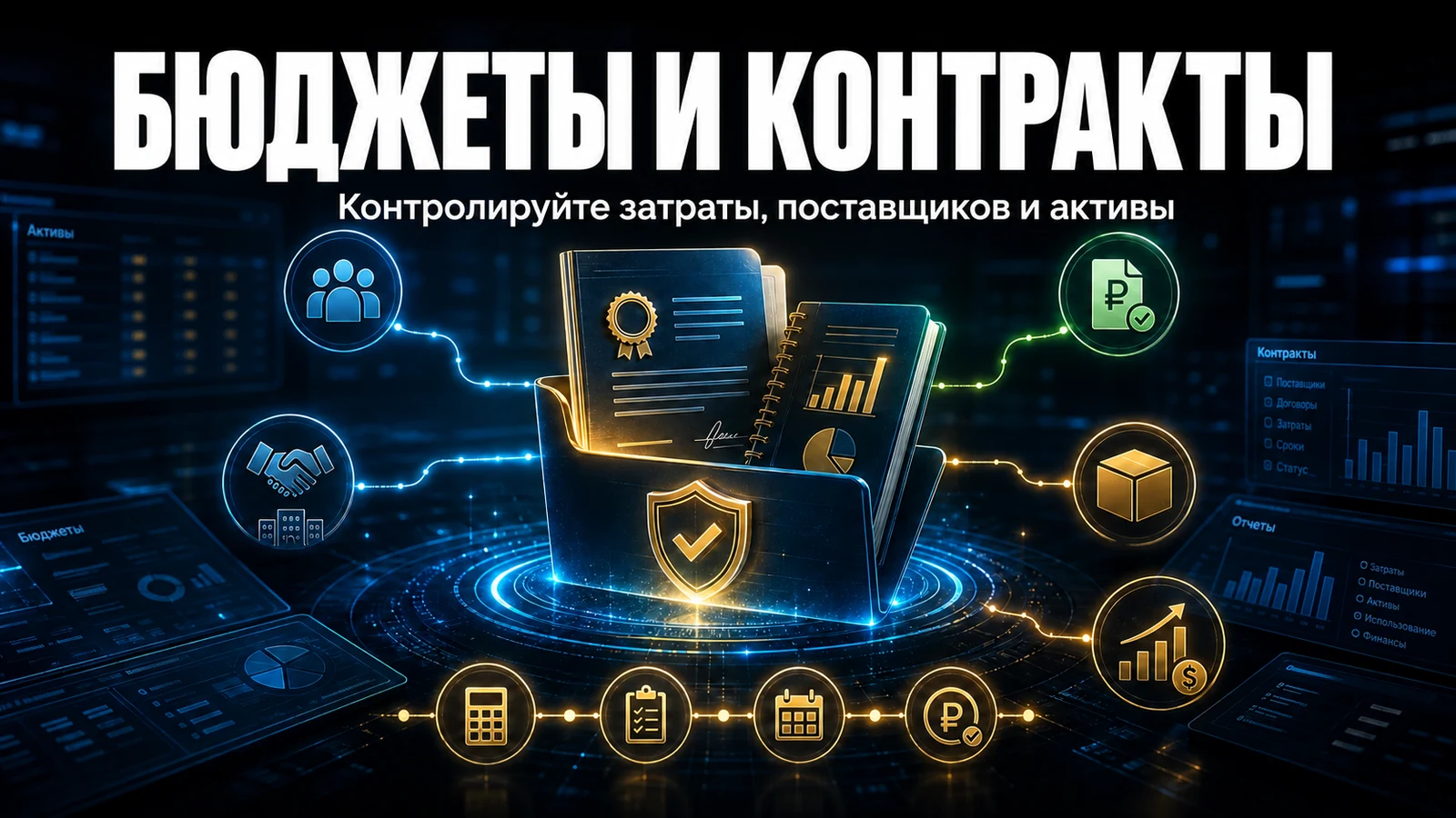 Управление бюджетами и контрактами в GLPI