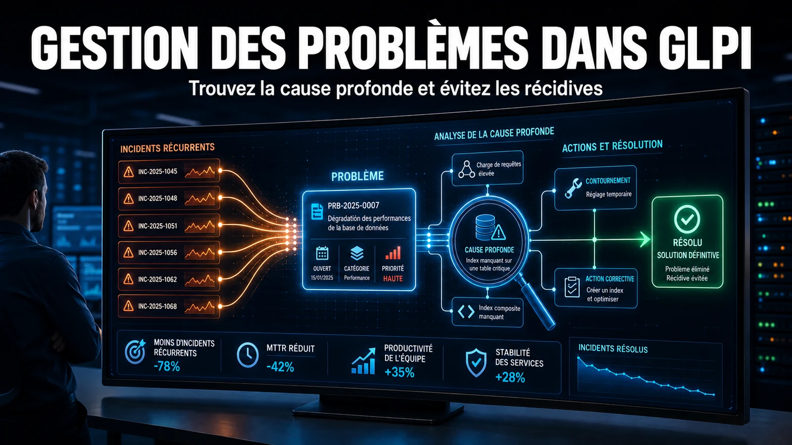 Gestion des Problèmes dans GLPI : Incident vs Problème en Pratique