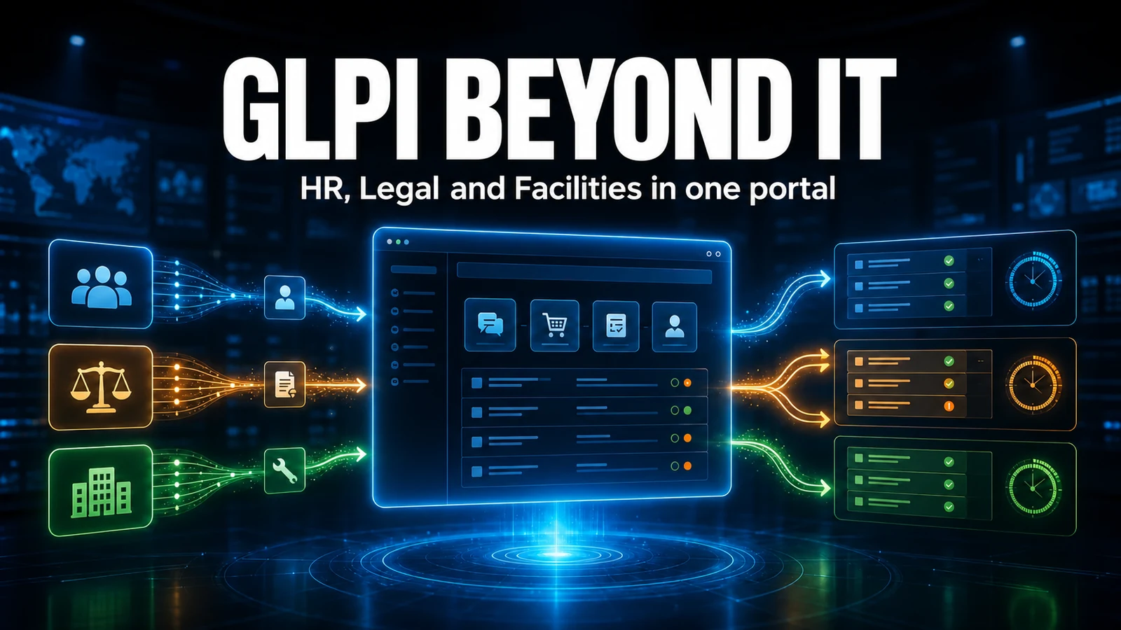 GLPI Beyond IT: Service Desk for HR, Legal and Facilities