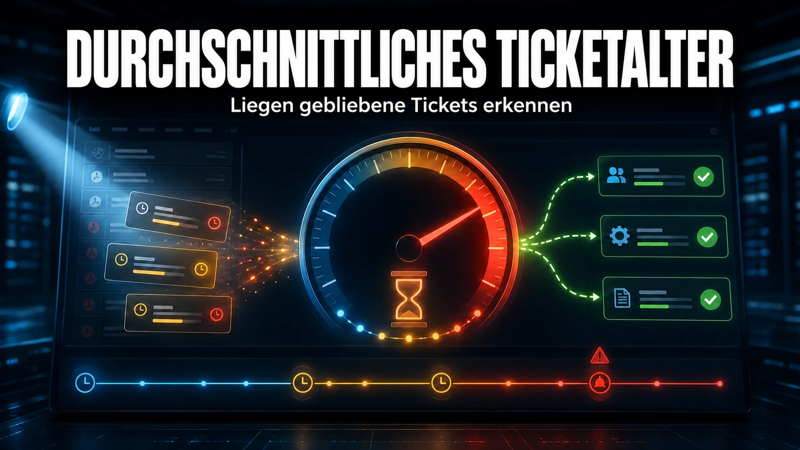 Durchschnittliches Ticketalter: die Kennzahl, die im GLPI niemand misst