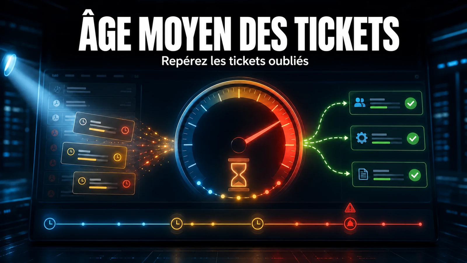 Ancienneté moyenne des tickets : l'indicateur que personne ne mesure dans GLPI