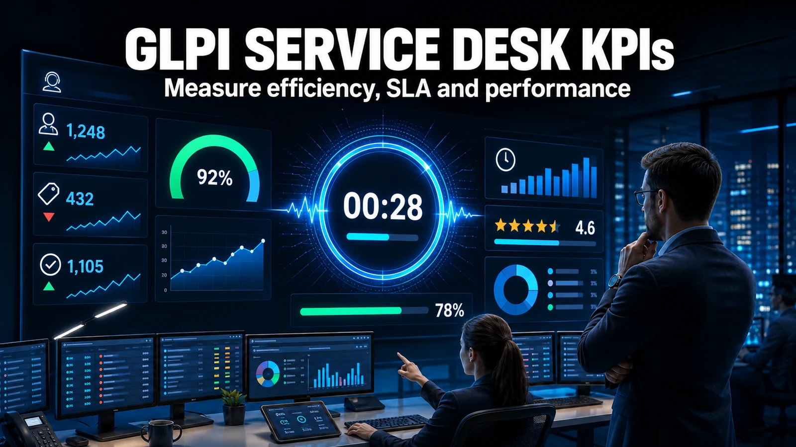 Service Desk KPIs and Metrics in GLPI