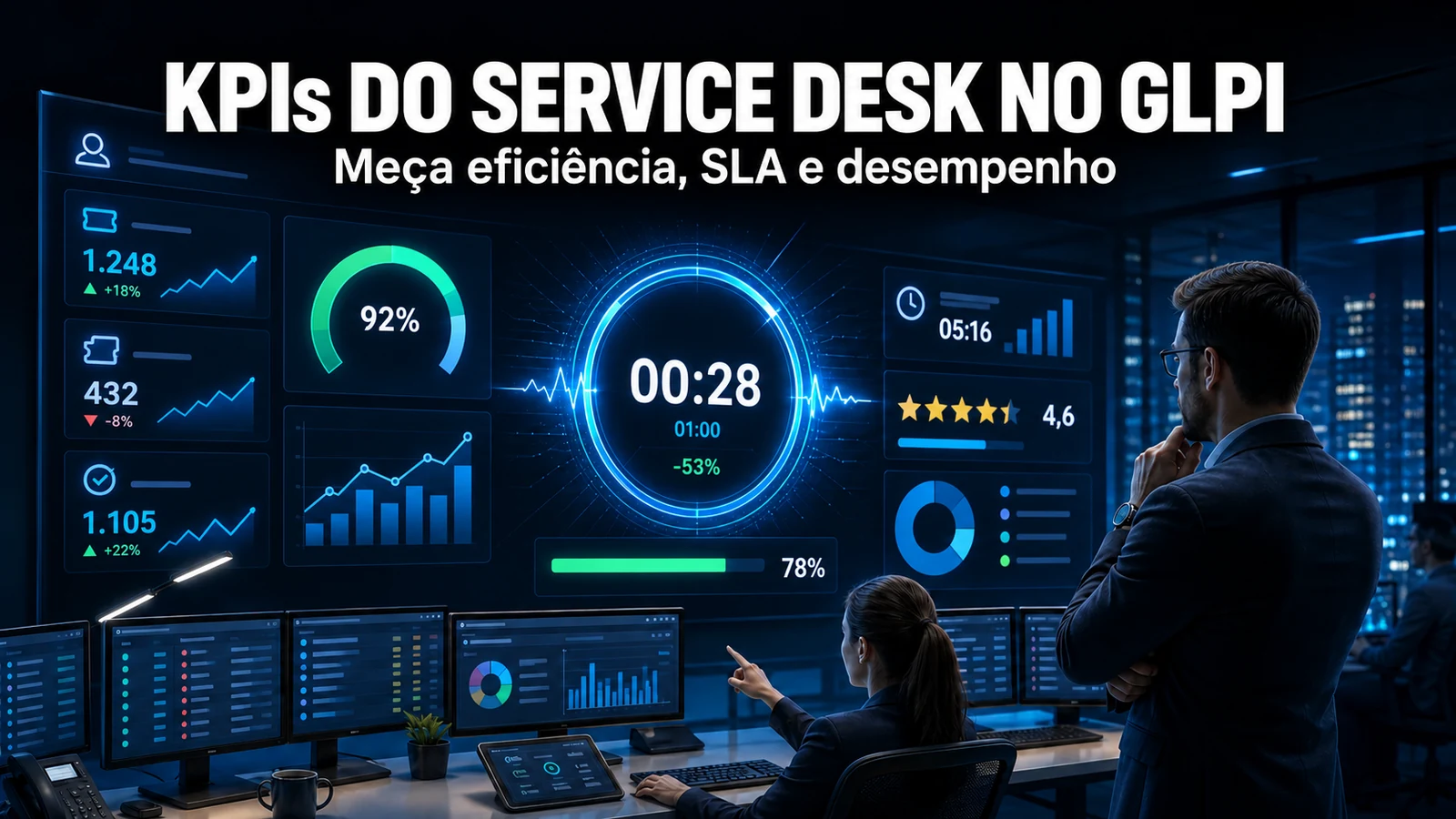 KPIs e Indicadores para Service Desk no GLPI