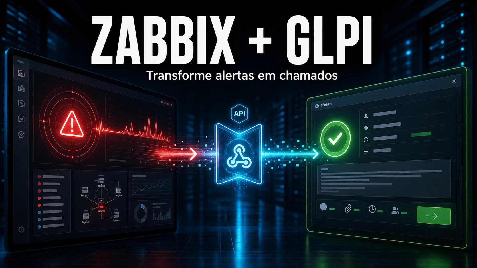 Integração Zabbix + GLPI: Abertura Automática de Tickets