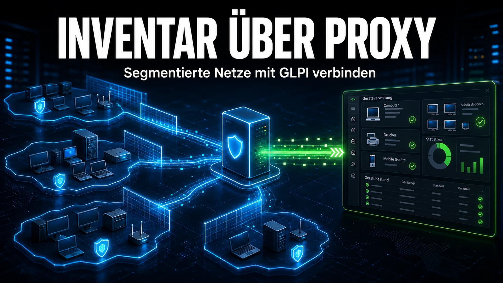 Inventar per Proxy mit GLPI Agent für segmentierte Netzwerke