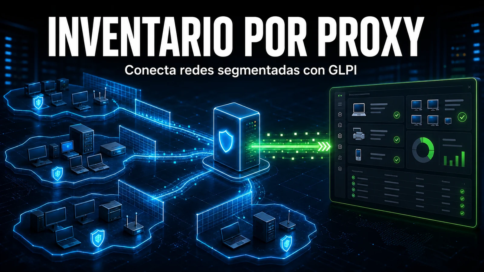Inventario por Proxy con GLPI Agent para Redes Segmentadas