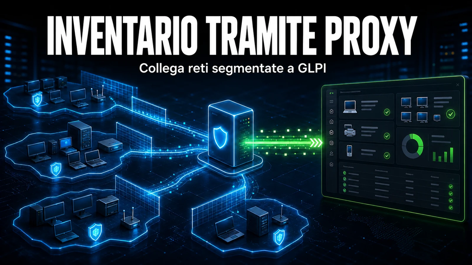 Inventario tramite Proxy con GLPI Agent per Reti Segmentate