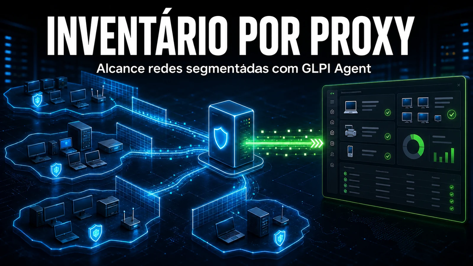 Inventário por Proxy com GLPI Agent para Redes Segmentadas