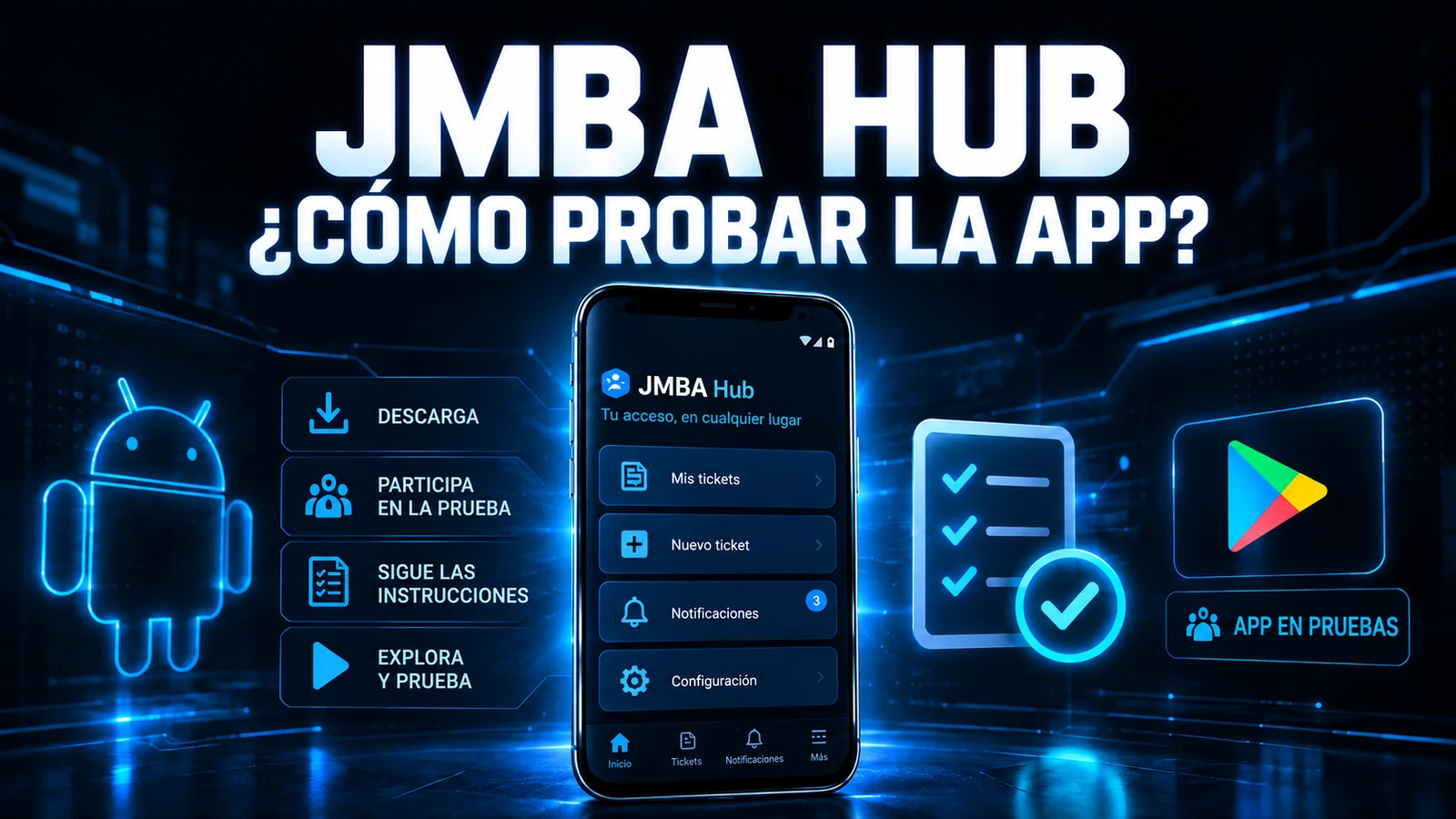 JMBA Hub: ¿cómo probar la app?