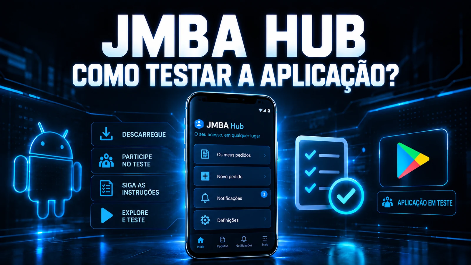JMBA Hub: como testar a aplicação?