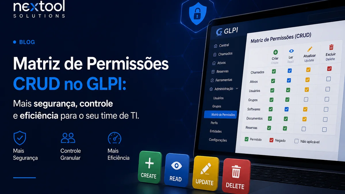 Controle de permissões CRUD de sistemas externos no GLPI com Access Matrix