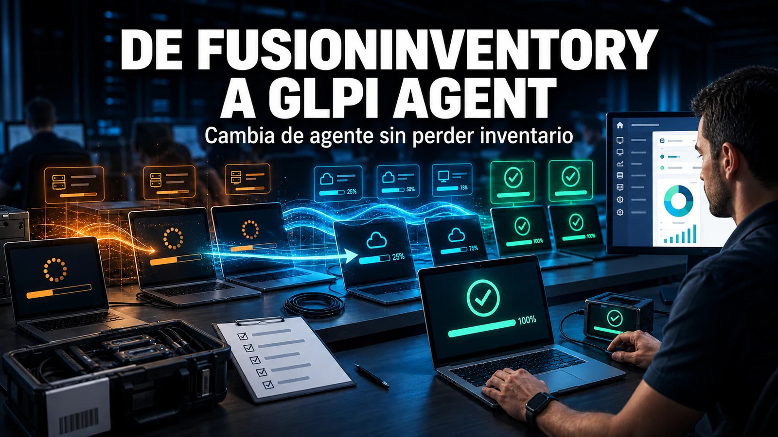 Migración de FusionInventory a GLPI Agent: Paso a Paso