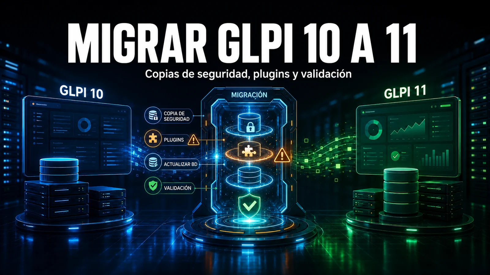 Cómo migrar de GLPI 10 a GLPI 11: guía paso a paso