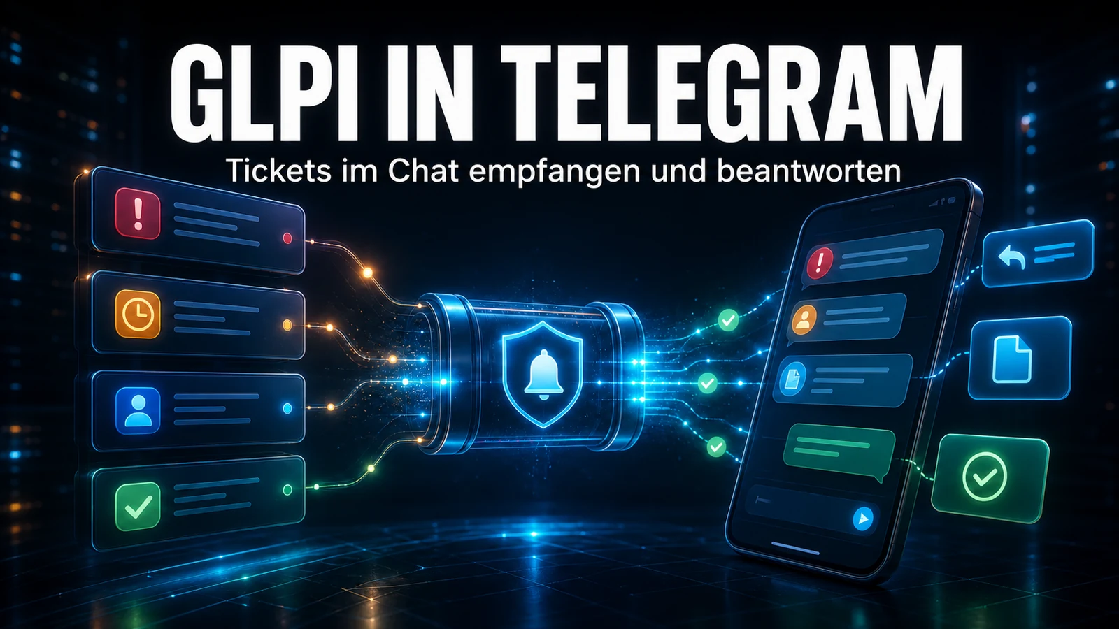 GLPI-Benachrichtigungen in Telegram: Schritt-für-Schritt-Anleitung für Telegram Bot (kostenlos)
